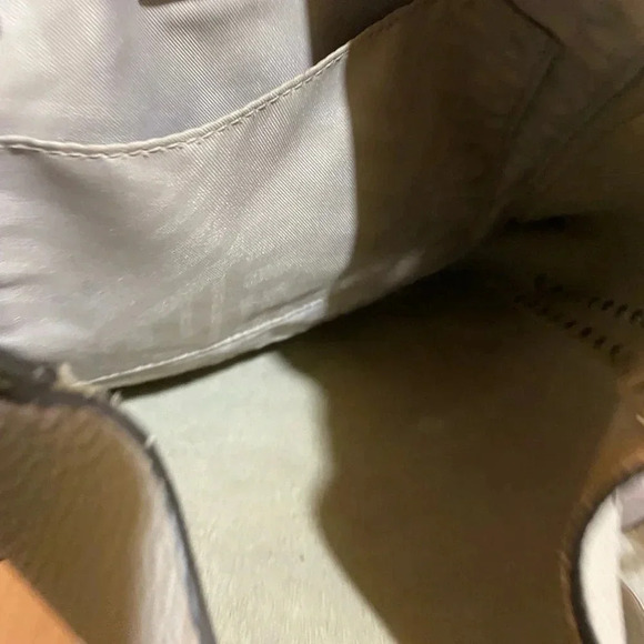 Rebecca Minkoff white gray pebbled leather crossbody handbag - Picture 10 of 14